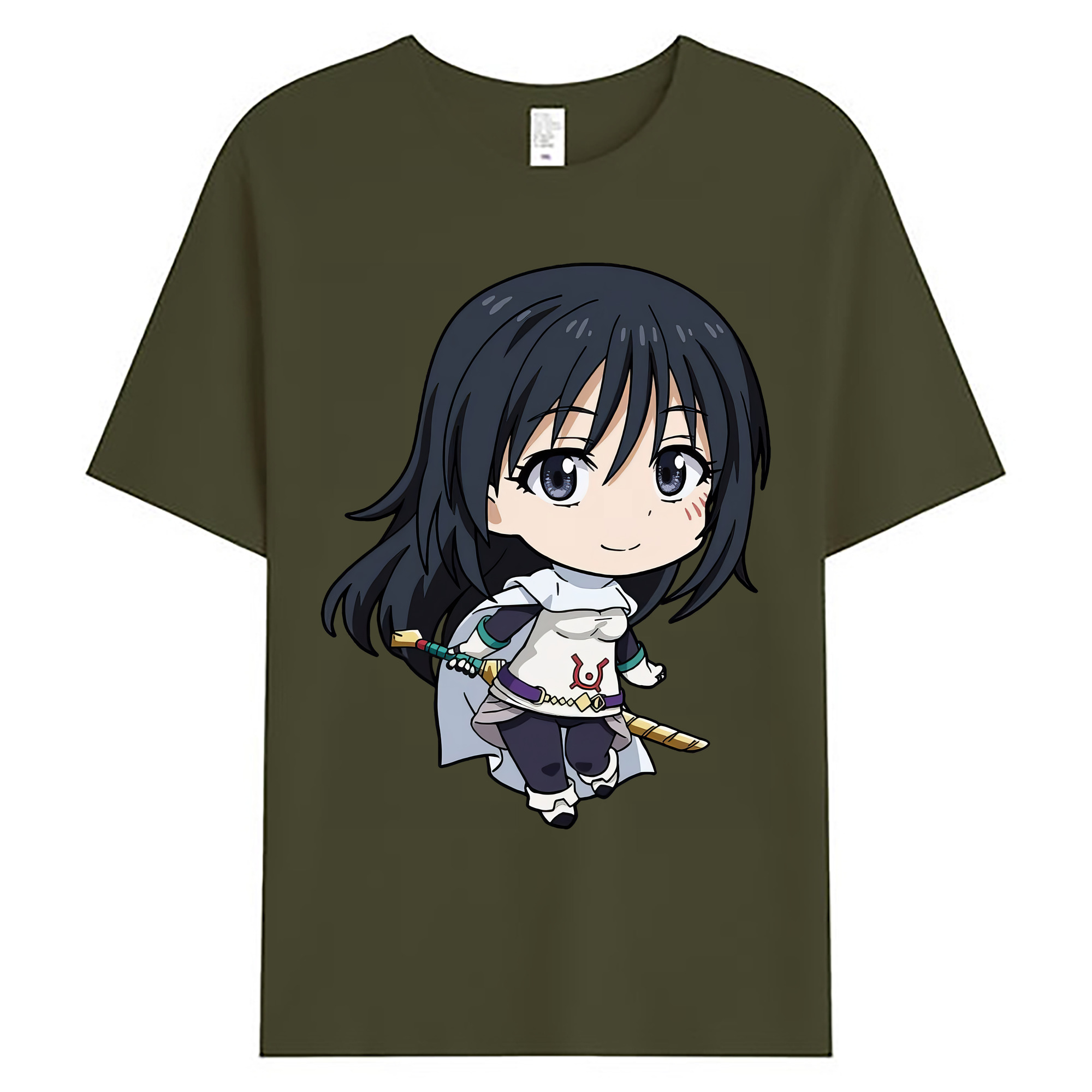 （画像用） 転スラ Regarding Reincarnated to Slime 綿100％ メンズ半袖Tシャツ｜肌触りやわらか＆通気性
